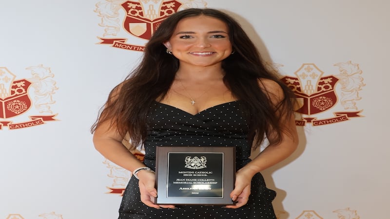 Lombard’s Ashlynn Lindt receives Montini’s Colletti Memorial Scholarship
