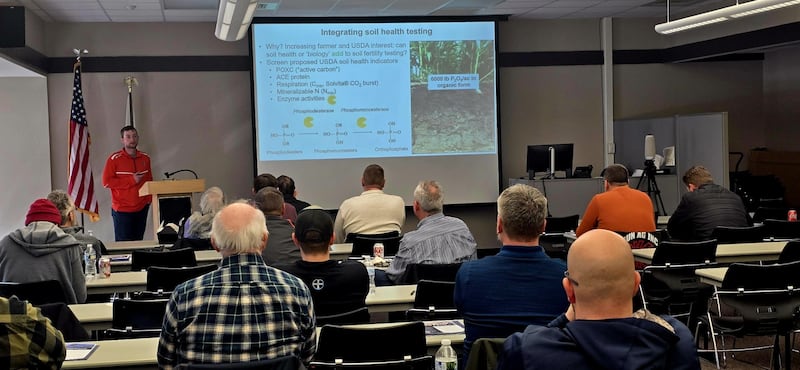 Participants will gain up-to-date research-based insights from university and industry experts to support informed farm management decisions at the Illinois Extension Agronomy Summit. (Photo from Illinois Extension Agronomy Summit 2024).