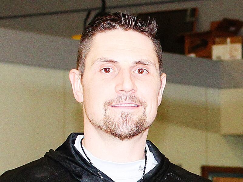 Sterling High School alumni Josh Binder (left) and DJ Olalde started the Outwork Elite basketball program in 2017 to share their basketball acumen to aspiring middle and high school basketball players in northern Illinois, with plenty of Sterling, Rock Falls and Newman Central Catholic students involved.