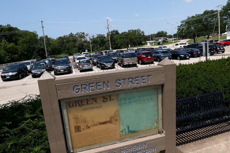 A  2-1/4 acres between Route 120 and Green Street that is owned by City of McHenry on Friday, July 12, 2024. Shodeen Group LLC will present to the McHenry City Council's committee of the whole their plans to develop two downtown locations. The city and Shodeen entered in a “standstill” agreement in April 2023, to not market to another developer this site or the former wastewater treatment site off Waukegan Road on the Fox River.