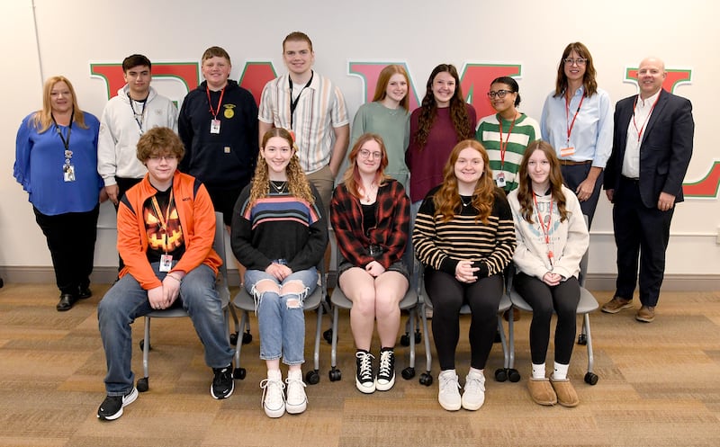 Eleven La Salle-Peru Township High School students were recognized as Renaissance Students of the Month during a breakfast ceremony on Wednesday, April 29.