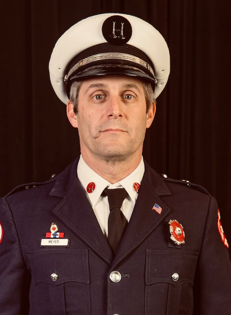 Captain David Meyer of Chicago Fire Department Truck 29 has died as a result of injuries from a fire Wednesday, April 24, 2025.