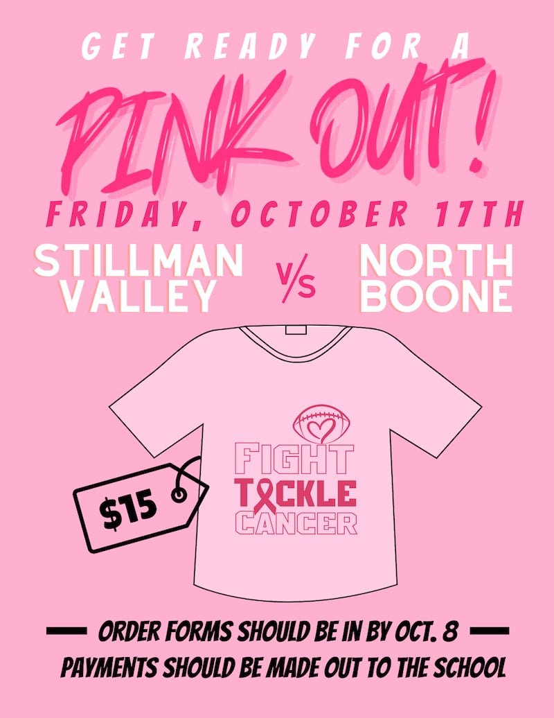 In the United States one in eight women will be diagnosed with breast cancer. The Stillman Valley High School National Honor Society would like to support those who have been affected by the disease.