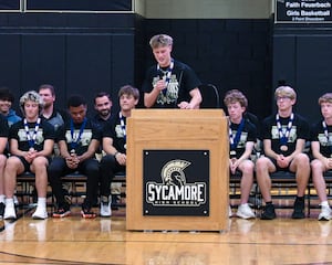 Photos: Sycamore rallies behind boys track and field for historic state title