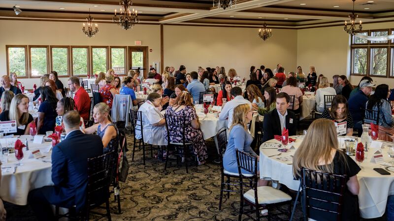 The Yorkville Area Chamber of Commerce hosted the sixteenth annual “New Teacher Welcome Breakfast” at the Whitetail Ridge Golf Club. The event showed community businesses' appreciation to the teachers at the Yorkville School District 115 and Parkview Christian Academy.