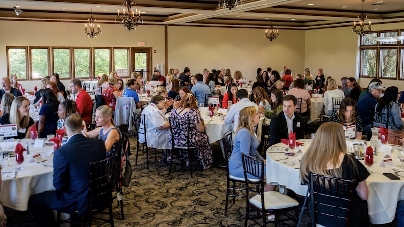 The Yorkville Area Chamber of Commerce hosted the sixteenth annual “New Teacher Welcome Breakfast” at the Whitetail Ridge Golf Club. The event showed community businesses' appreciation to the teachers at the Yorkville School District 115 and Parkview Christian Academy.
