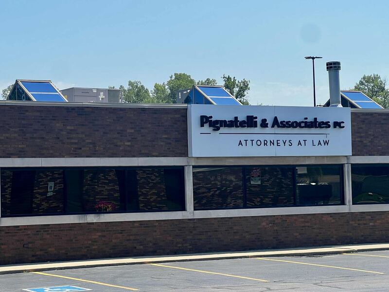 The Pignatelli & Associates law firm in Rock Falls. The Pignatellis and developer Tyler Tarlton plan to bring multiple duplex-style townhomes in Sterling, set for completion in 2026.