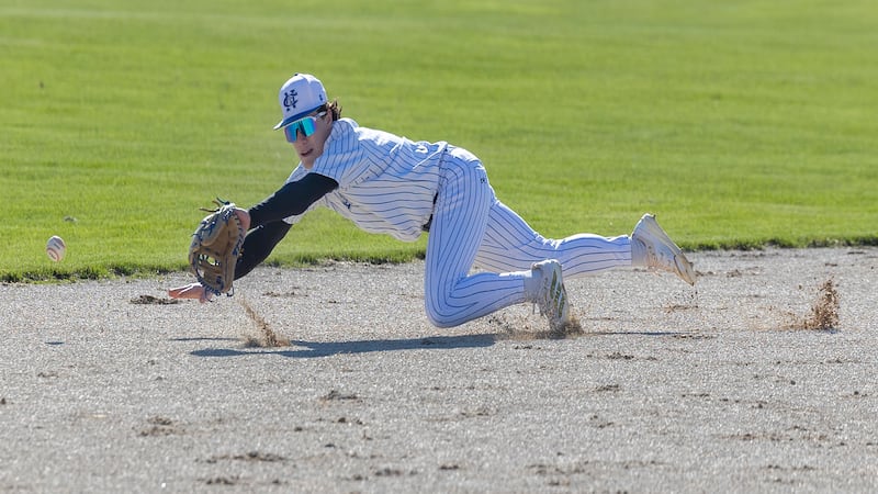 Newman baseball pulls away with eight runs in 12-2 Three Rivers win over Princeton 