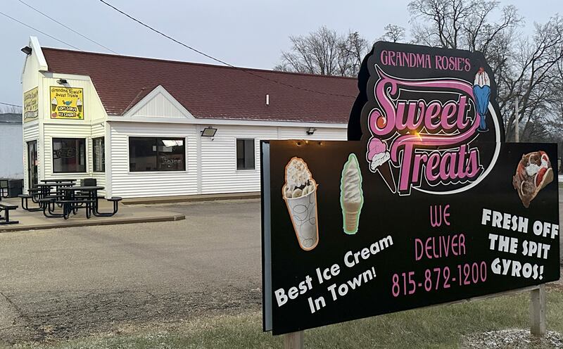 A view of Grandma Rosies restaurant on Thursday, Dec. 19, 2024 in Princeton. A message on the business Facebook page states the business will close its doors for good.