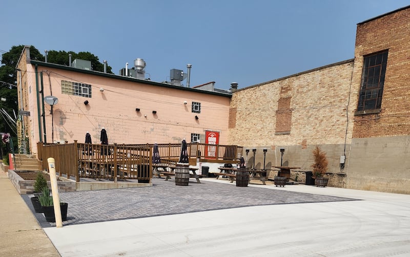 McHenry Brewing Co., 3425 Pearl St. is working with the city to develop a mural for their wall, facing the beer garden the brewery renovated last year.