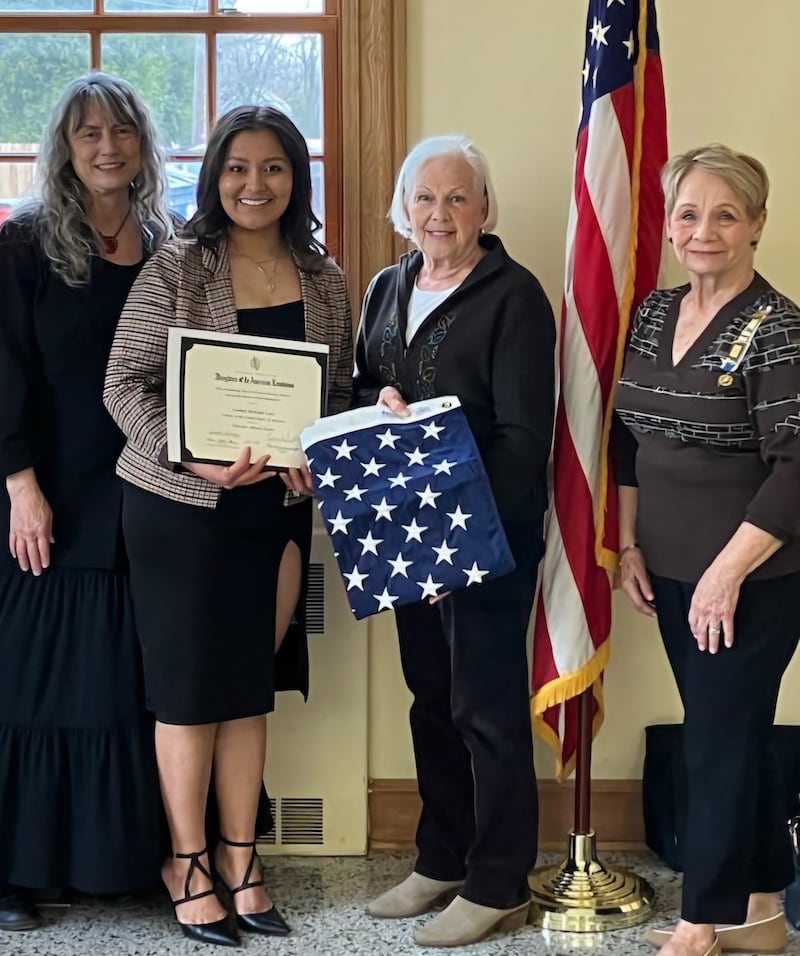 Pictured are (from left) Elizabeth Hauger, Cynthia Delgado Lara, Juanita Tarrence, Nancy Gartner.