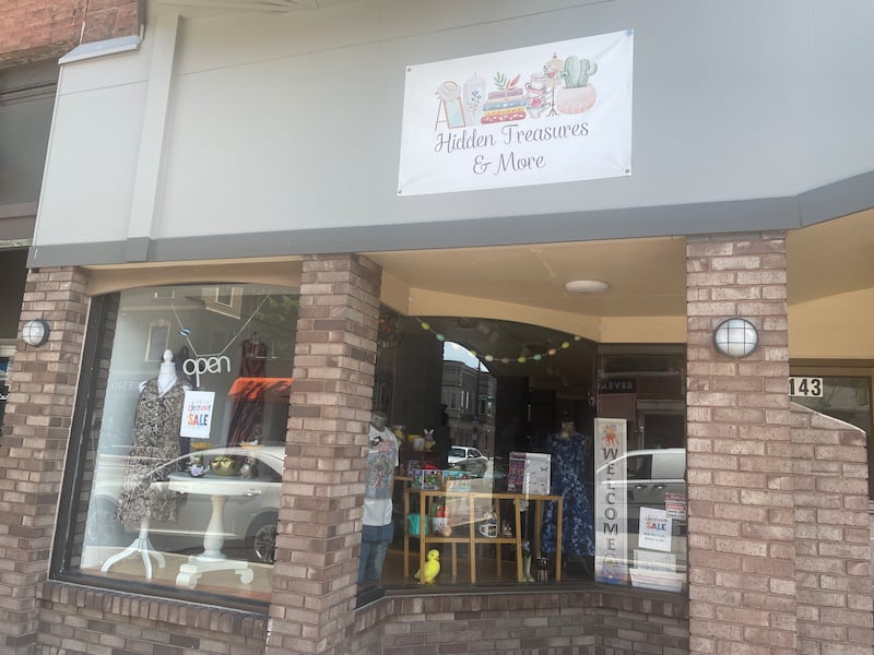 Hidden Treasures & More is seen Monday, June 30, 2025, at 143 E. Lincoln Highway, in DeKalb.