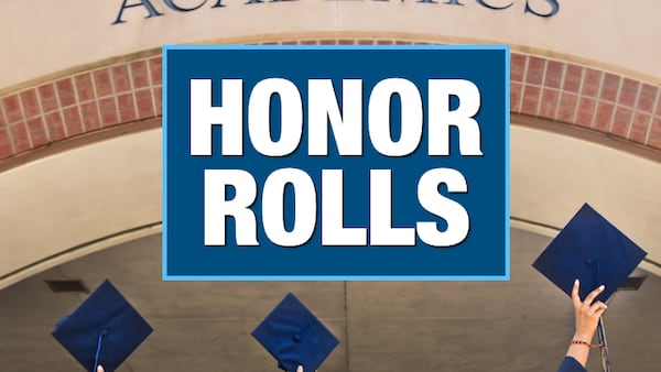 Putnam County Junior High School honor roll, 4th quarter 2025-26