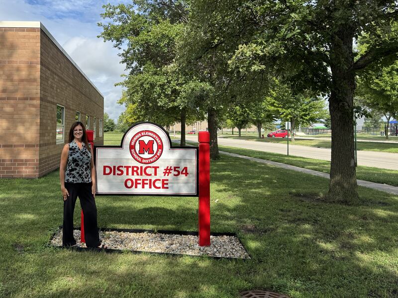 New Morris Elementary Superintendent Marie Stover on Friday, July 25, 2025.