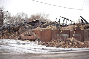 PHOTOS: Joliet building demolished after fire