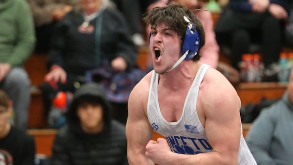 Photos: Princeton hosts thrilling Class 1A Regional boys wrestling meet