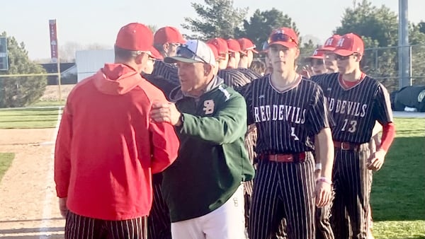 Hall, St. Bede baseball teams rally around Hall senor Jax LaVelle and his battle with cancer