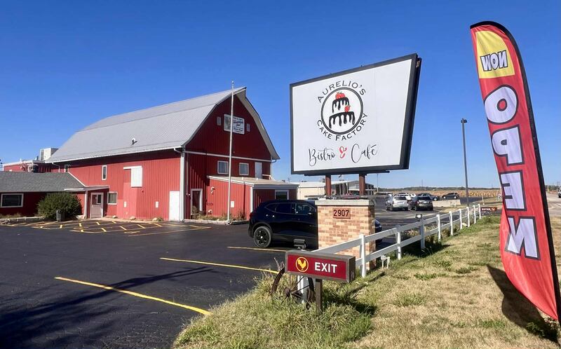 Aurelio's Cake Factory Bistro & Cafe is now open at 2907 Locust St. in Sterling.