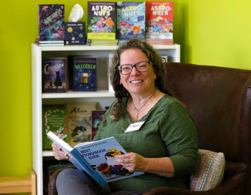 Susan Kelly recently opened, Magical Forest Bookstore, a new local bookstore in Fox River Grove. The store carries books for children through teens in a specially curated selection.