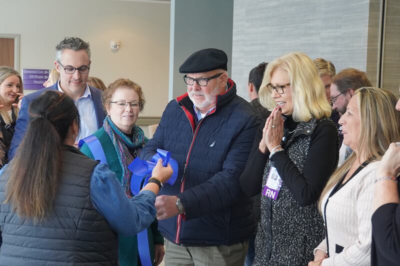 A ribbon cutting ceremony was held Tuesday, Dec. 2, 2025 for Rochelle Community Hospital's new behavioral health services clinic.