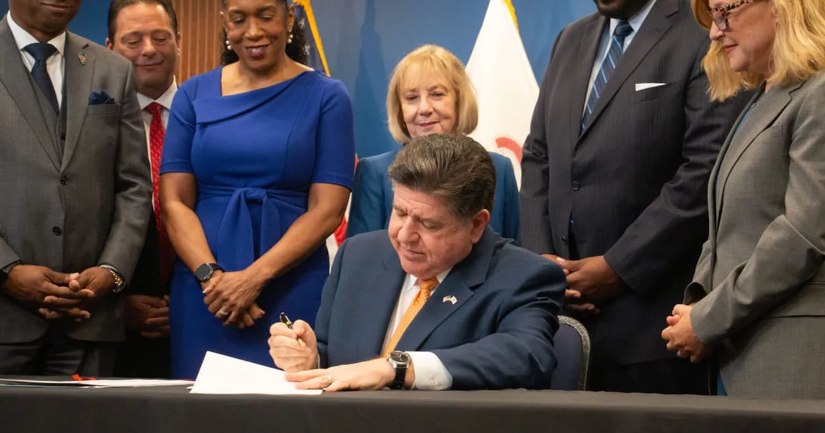 Pritzker signs almost $56B budget with new business taxes as he seeks 3rd term