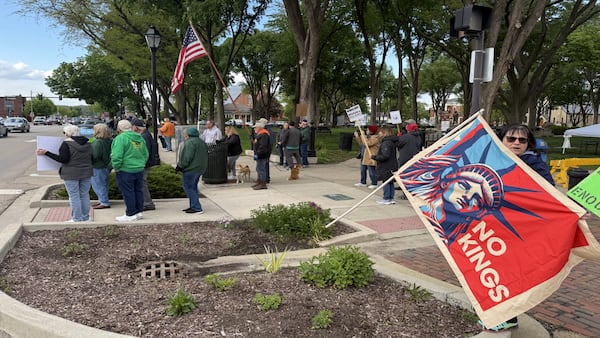 "May Day Rally" at Washington Park in Ottawa