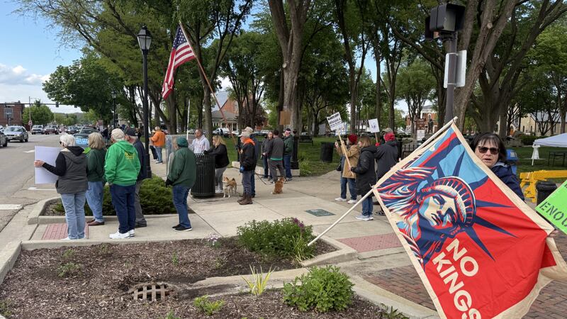 "May Day Rally" at Washington Park in Ottawa