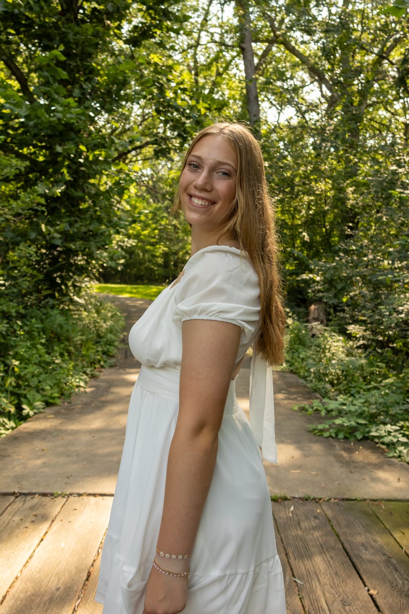 Kayla Hackbarth has been named Rock Falls High School’s student of the month for September 2025.