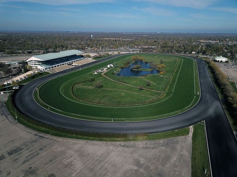 An advocacy group's proposal aims to prevent the village of Arlington Heights from providing incentives to help secure the Chicago Bears' construction of a new stadium at the former Arlington Park site. Joe Lewnard | Staff Photographer