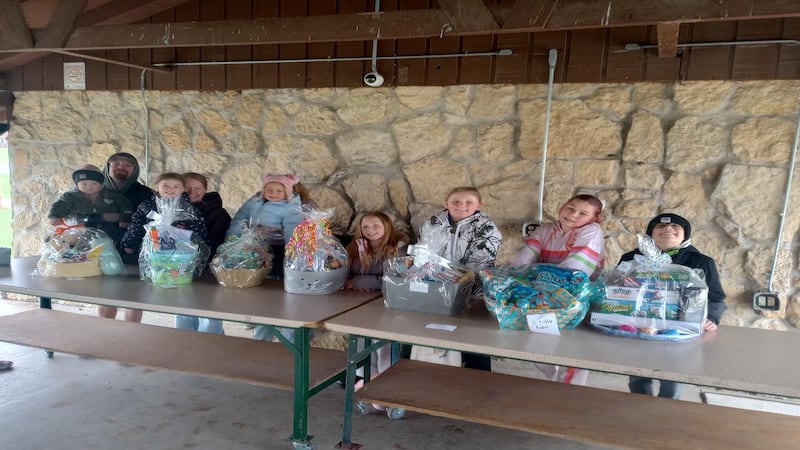 Forreston Lions Club names Easter egg hunt basket winners