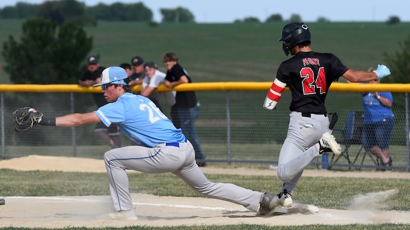 Forreston baseball goes down early, falls short against Galena in 10-7 sectional semifinal loss