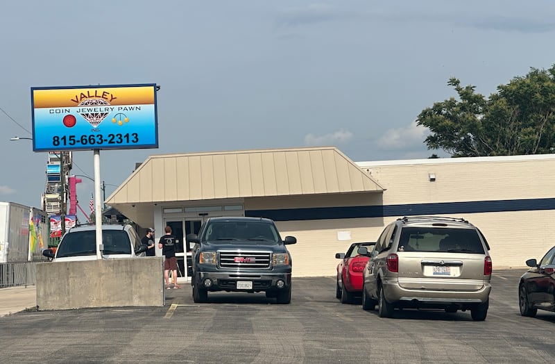 A vew of Vally Coin Jewelry and Pawn on Monday, June 16, 2025 in Spring Valley. The business moved to 221 West St. Paul Street in Spring Valley.