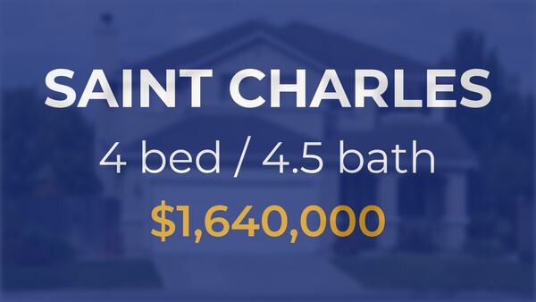 St. Charles: Four-bedroom house sells for $1.64 million