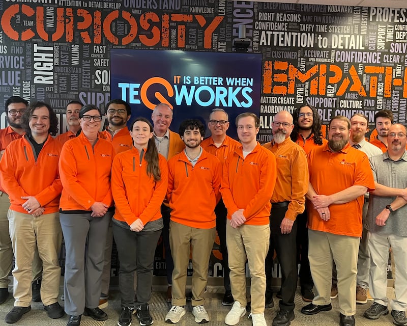 Teqworks is a St. Charles-based IT and cybersecurity company serving more than 90 local businesses.