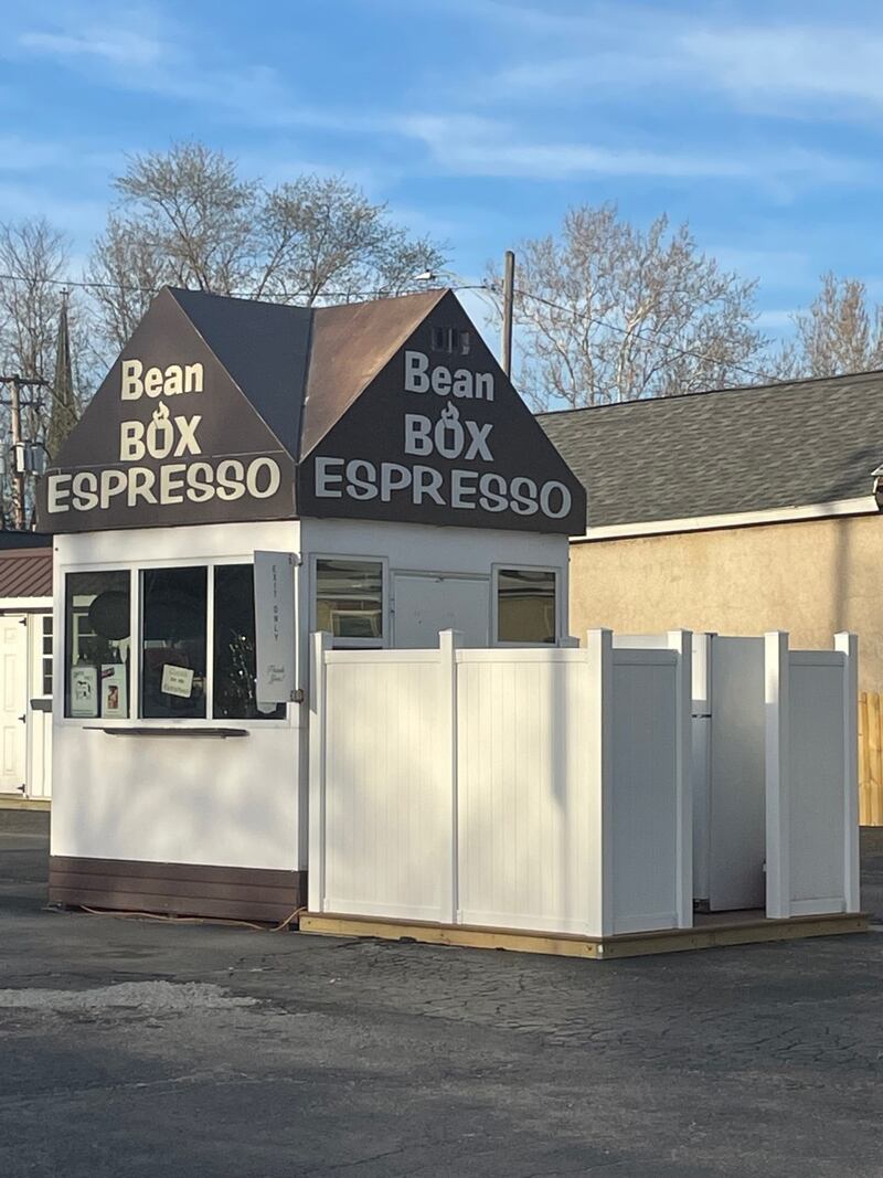 The Bean Box is coming to Utica, but it won't look like this. The Utica Village Board voted Thursday, April 13, 2023, to approve petitions to open a satellite coffee stand but in an Airstream.