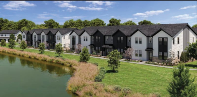 Proposed renderings for a Heyday housing development in Huntley.