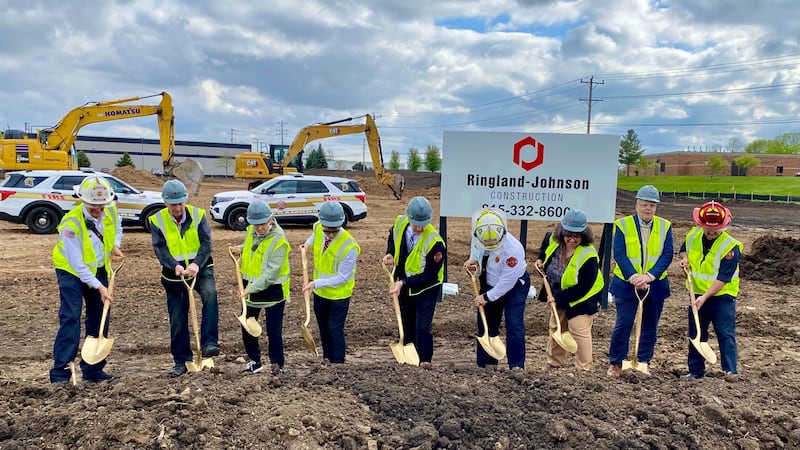Photos: Sycamore city officials break ground for newest fire station