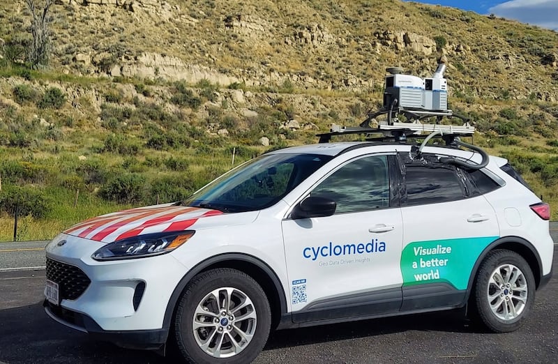 Joliet residents can expect to see a vehicle like this one driving along city streets beginning this week as part of a roadway mapping and roadway surface assessment project.