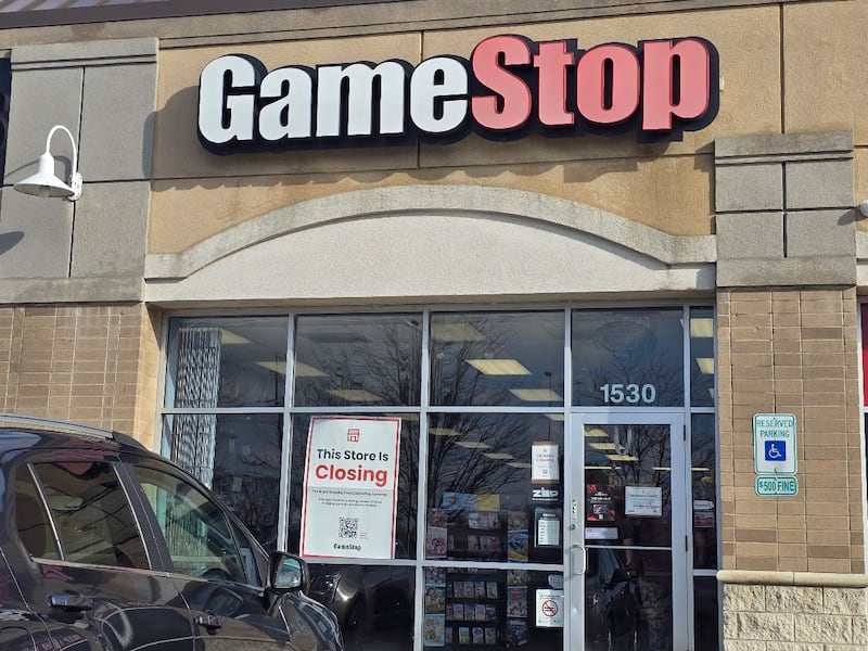 The GameStop location at 1530 Route 59 in Shorewood, is seen on Saturday, Jan. 10, 2026.