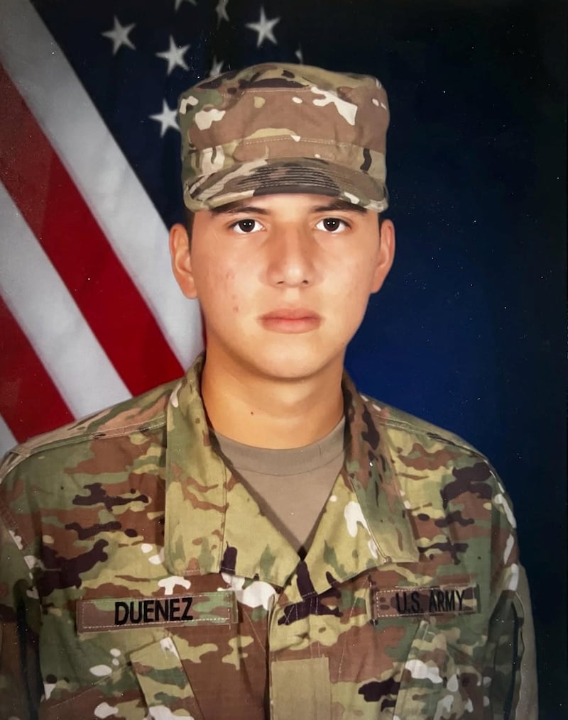 Staff Sgt. Jose Duenez Jr. of Joliet