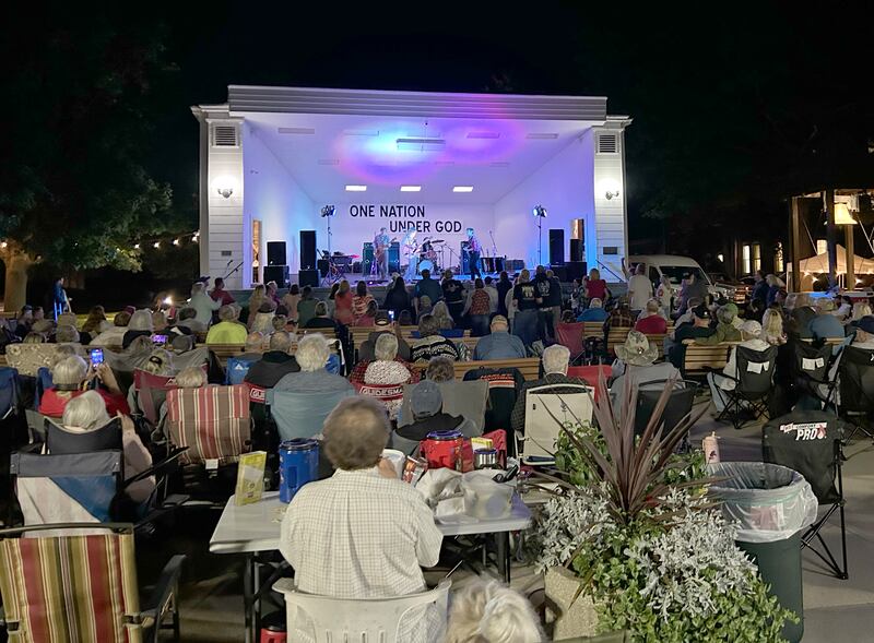 An estimated crowd of 2,500 turned out to listen to Fortunate Sons, a Creedence Clearwater tribute band, during the Jamboree Concert Series in Mt. Morris on Friday, Aug, 29, 2025.
