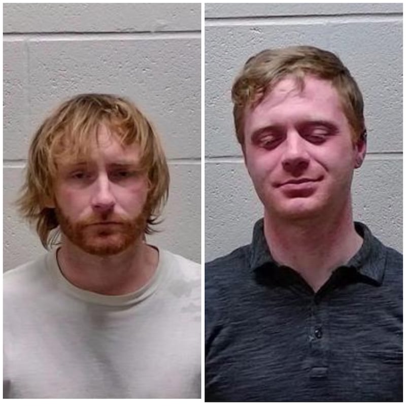 Stanley Mercer, 29, and Dakota Luttrell, 29 of Tiskilwa
