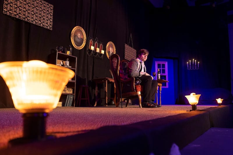 Four stories written by Poe, The Raven, The Black Cat, The Cask Amontillado and The Tell-Tale Heart, are all performed in Performing Arts Guild’s “Tapestry of Shadows.”