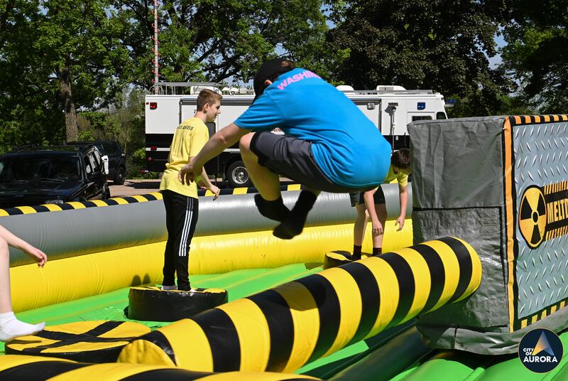 A middle school student participates in a past Aurora Annual Sports Festival. This year's event is from 9 a.m. to 2 p.m Friday, May 9  at Phillips Park, 828 Montgomery Road, Aurora.