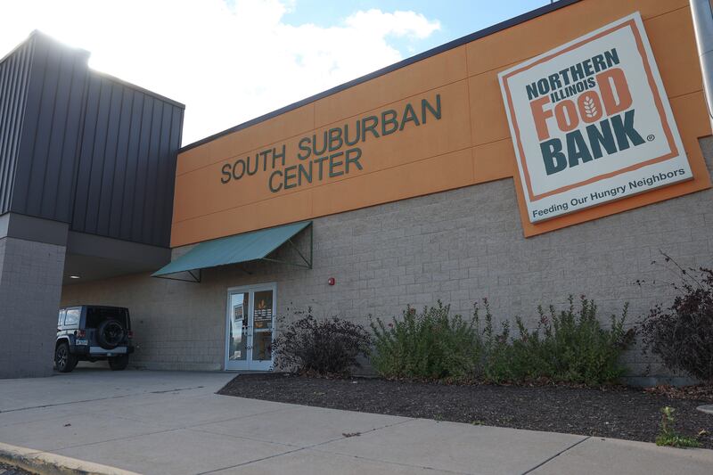 Northern Illinois Food Bank South Suburban Center donates meat to Big Wolf Ranch Rescue in Lockport on Tuesday, Nov. 12, 2024 in Joliet.