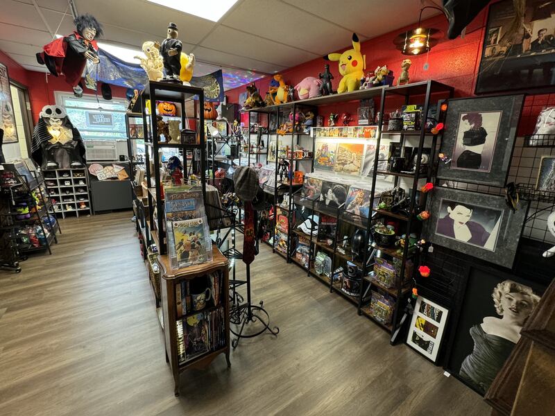 One of the vendor set-ups inside True North's second location at 1338 Clay St. in Morris, formerly the Grundy County Nursing Home.