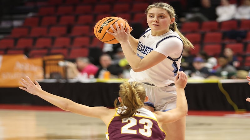 Nazareth’s Stella Sakalas named Illinois Media Class 4A co-Player of the Year