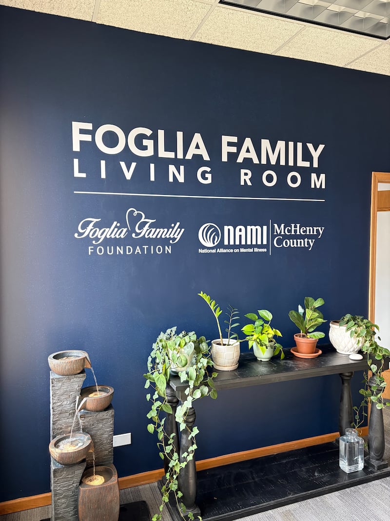 The National Alliance on Mental Illness McHenry County will soon debut its new community hub in Crystal Lake with a Living Room to address mental health crises and a Drop-In Center to combat social isolation.