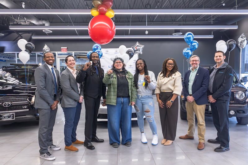 The vehicle recipients include a HIRE360 Clean Energy Construction Trades Pathway Program graduate and U.S. Army veteran preparing to apply to IBEW Local 134; a first-year Chicago Women in Trades mill cabinet apprentice caring for her parents; and a Richland Community College trainee who persevered through personal challenges to complete the program and pursue a new career path.
