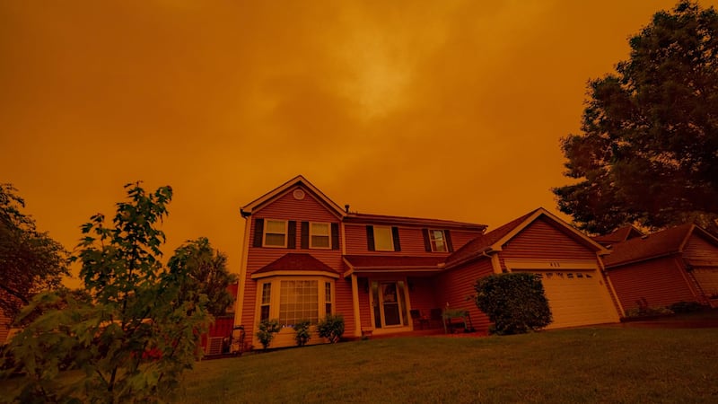 Why did the sky look so eerie after Thursday’s storms?